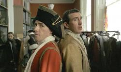 Rob Brydon and Steve Coogan play Rob Brydon and Steve Coogan in Tristram Shandy: A Cock and Bull Story.