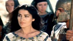 Irene Papas as Helen in The Trojan Women Irene Papas as Helen in The Trojan Women