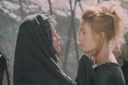 Katharine Hepburn and Vanessa Redgrave in The Trojan Women. Katharine Hepburn and Vanessa Redgrave in The Trojan Women.