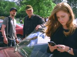 Justin Timberlake, Clint Eastwood and Amy Adams in Trouble with the Curve