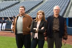 John Goodman, Amy Adams, and Clint Eastwood in Trouble with the Curve.