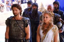 Eric Bana and Diane Kruger in Troy.