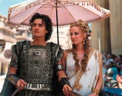 Orlando Bloom and Diane Kruger in Troy. Orlando Bloom and Diane Kruger in Troy.