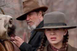 Jeff Bridges and Hailee Steinfeld in True Grit