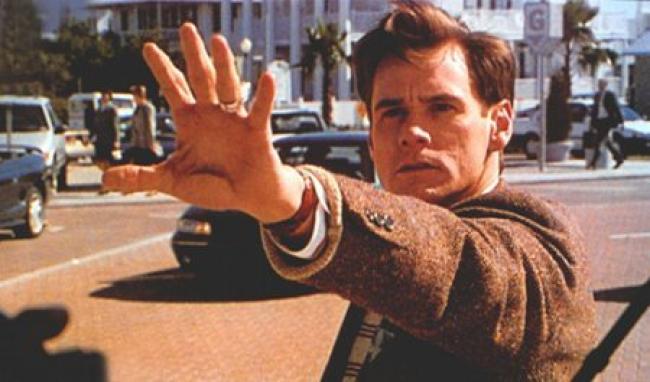 Jim Carrey in The Truman Show.