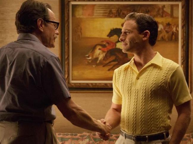 Bryan Cranston and Dean O'Gorman in Trumbo