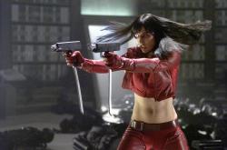 Milla Jovovich in Ultraviolet. Milla Jovovich in Ultraviolet.