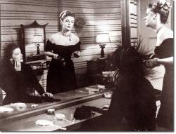 Katharine Hepburn and Jayne Meadows in Undercurrent. Katharine Hepburn and Jayne Meadows in Undercurrent.