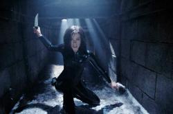 Kate Beckinsale in Underworld: Evolution.