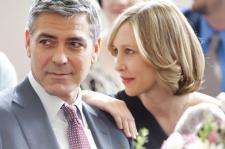 Clooney has old-time movie star charm. Clooney has old-time movie star charm.