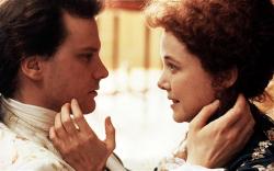 Colin Firth and Annette Benning in Valmont