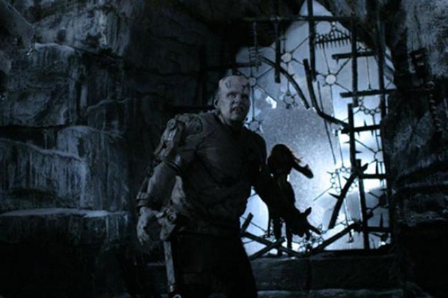 Shuler Hensley as Frankenstein's Monster in Van Helsing. Shuler Hensley as Frankenstein's Monster in Van Helsing.