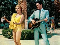 Ann-Margret and Elvis Presley in Viva Las Vegas. Ann-Margret and Elvis Presley in Viva Las Vegas.