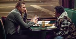 Liam Neeson and Brian Bradley in A Walk Among the Tombstones Liam Neeson and Brian Bradley in A Walk Among the Tombstones