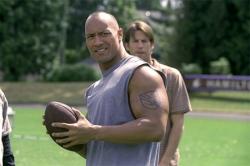 Dwayne Johnson in Walking Tall.