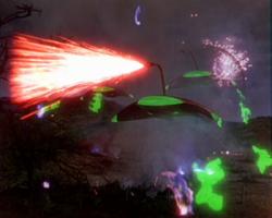 The iconic Martian War Machines in The War of the Worlds.