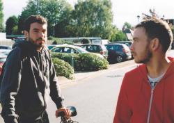 Tom Cullen and Chris New in Weekend. Tom Cullen and Chris New in Weekend.