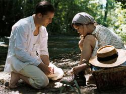 Nicolas Duvauchelle and Astrid Berges-Frisbey in The Well Digger's Daughter Nicolas Duvauchelle and Astrid Berges-Frisbey in The Well Digger's Daughter