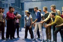 Sharks versus Jets in West Side Story. Sharks versus Jets in West Side Story.