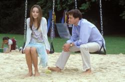 Amanda Bynes and Colin Firth in What a Girl Wants.