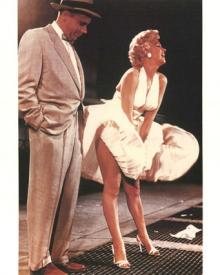 What a difference 50 years make.  Marilyn Monroe and Tom Ewel in The Seven Year Itch. 