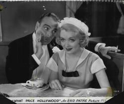 Lowell Sherman and Constance Bennett in What Price Hollywood?. Lowell Sherman and Constance Bennett in What Price Hollywood?.