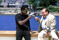 Martin Lawrence and Danny Devito in What's the Worst that could Happen? Martin Lawrence and Danny Devito in What's the Worst that could Happen?