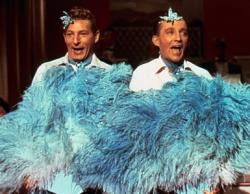 Danny Kaye and Bing Crosby in White Christmas. Danny Kaye and Bing Crosby in White Christmas.