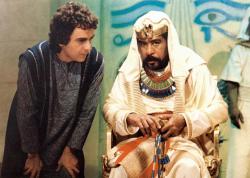 Dudley Moore and Richard Pryor in Wholly Moses.