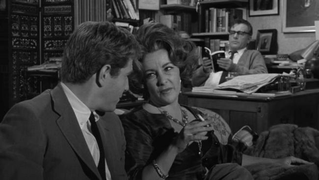 George Segal, Elizabeth Taylor and Richard Burton in Who's Afraid of Virginia Woolf George Segal, Elizabeth Taylor and Richard Burton in Who's Afraid of Virginia Woolf