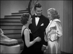 Myrna Loy, Clark Gable and Jean Harlow in Wife vs. Secretary. Myrna Loy, Clark Gable and Jean Harlow in Wife vs. Secretary.