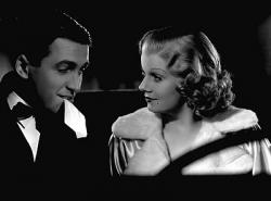 James Stewart and Jean Harlow in Wife Vs. Secretary.