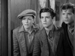 Dorothy Coonan, Frankie Darro and Edwin Phillips in Wild Boys of the Road. Dorothy Coonan, Frankie Darro and Edwin Phillips in Wild Boys of the Road.