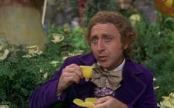 Gene Wilder in Willy Wonka and the Chocolate Factory.