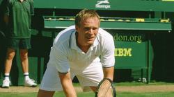 Paul Bettany in Wimbledon.