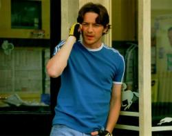 A young James McAvoy in Wimbledon.