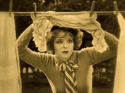 Clara Bow in Wings. Clara Bow in Wings.