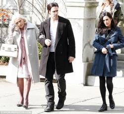 Eva Marie Saint, Colin Farrell, and Jennifer Connelly in Winter's Tale.