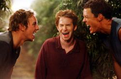 Dax Shepard, Seth Green and Matthew Lillard in Without a Paddle.