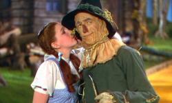 Judy Garland and Ray Bolger in The Wizard of Oz.