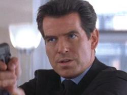 Pierce Brosnan in The World is Not Enough. Pierce Brosnan in The World is Not Enough.