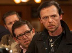 Nick Frost and Simon Pegg in The World's End.