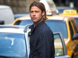 Brad Pitt in World War Z.