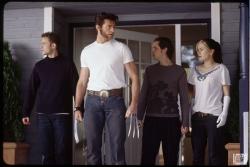 Hugh Jackman as Wolverine, leads the young mutants in X-Men 2.