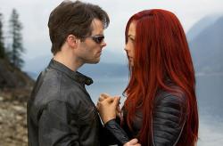 James Marsden and Famke Janssen in X-Men: The Last Stand.