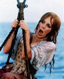 Madeline Kahn gets dunked in the drink in Yellowbeard. Madeline Kahn gets dunked in the drink in Yellowbeard.