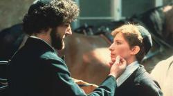 Mandy Patinkin and Barbra Streisand in Yentl.