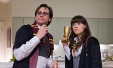 Jim Carrey and Zooey Deschanel in Yes Man. Jim Carrey and Zooey Deschanel in Yes Man.
