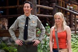 Tom Cavanagh and Anna Faris in Yogi Bear.