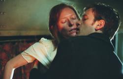 Tilda Swinton and Ewan McGregor in Young Adam. Tilda Swinton and Ewan McGregor in Young Adam.